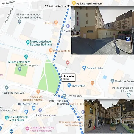 Apartment Sous Les Tilleuls Parking Hypercentre 4-6 Personnes *